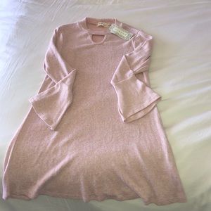 Between Pink cotton dress